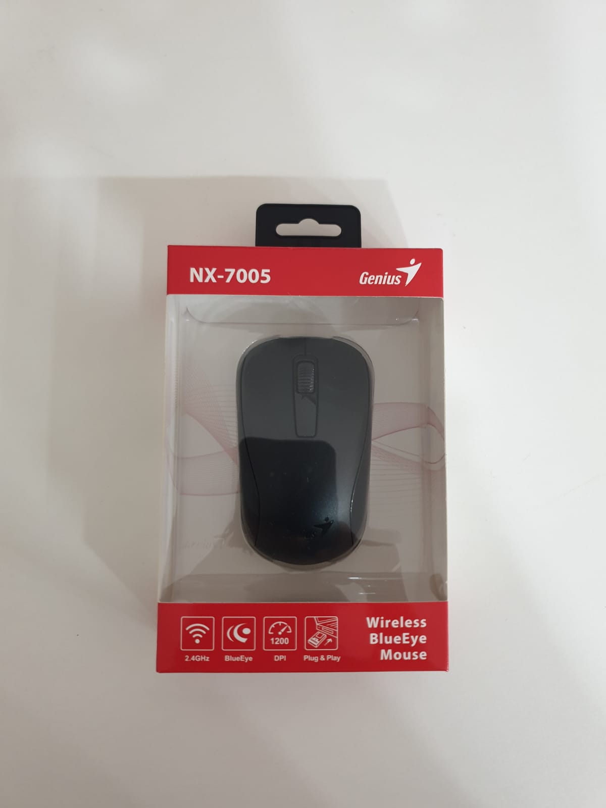 Mouse Genius NX-7005 Wireless Preto