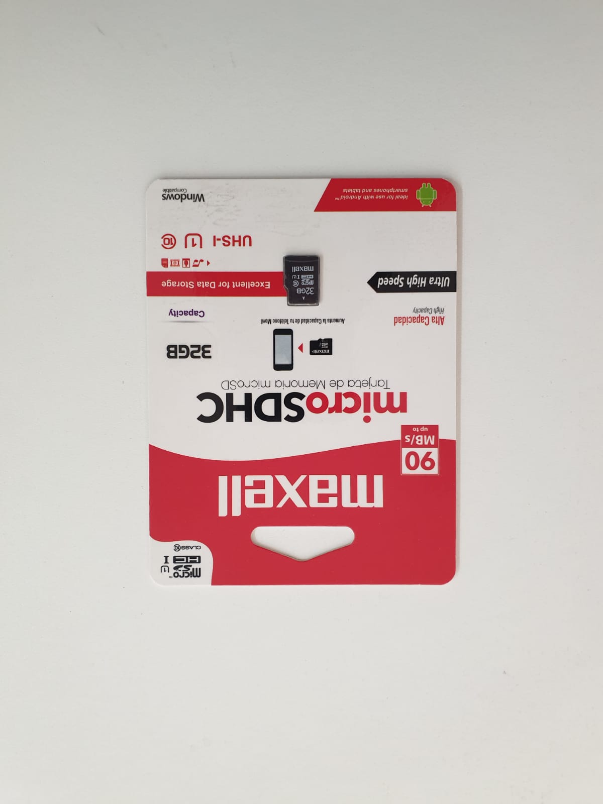 Cartão de memória Maxell 32GB
